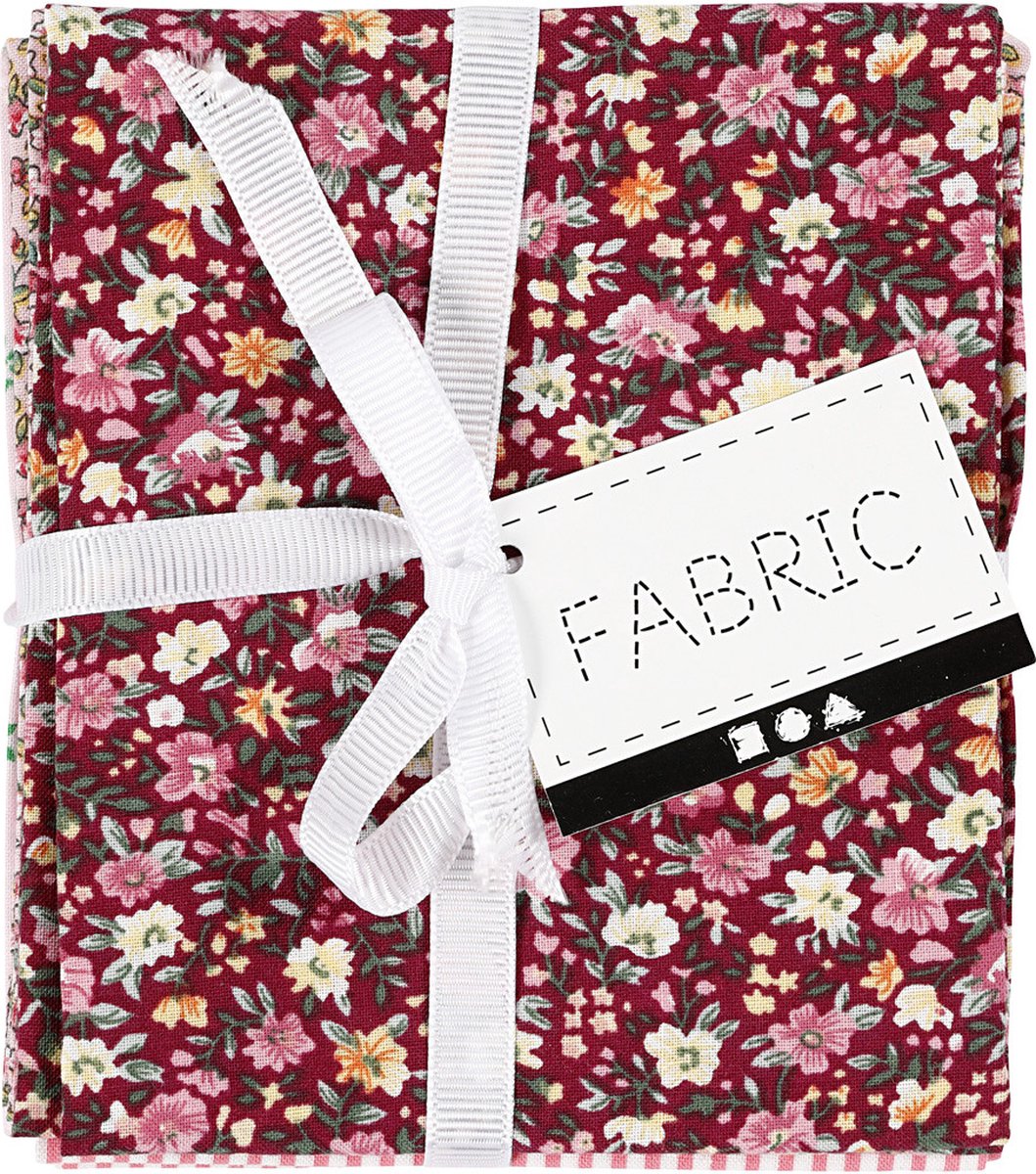Creativ virksomhed https: www.cchobby.nl patchwork-fabric-size-45x55-cm-100-gr-pink-4-piece-1-ball