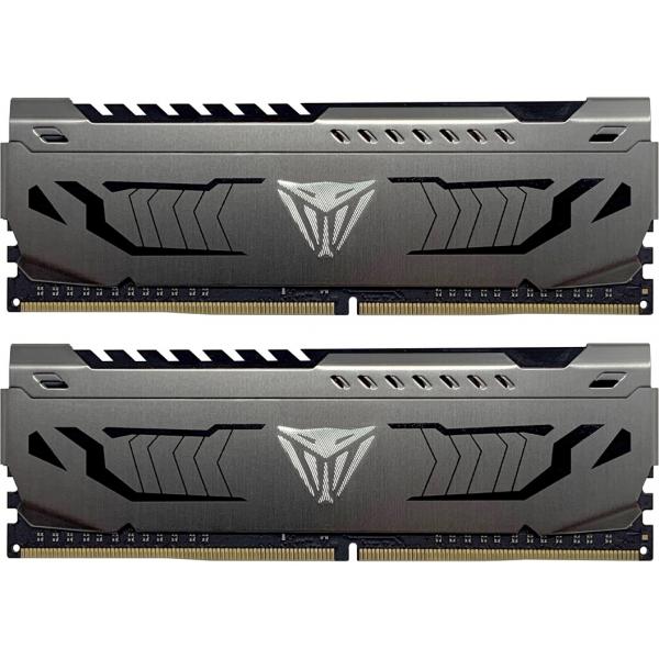 Patriot PVS416G360C8K Viper Steel Dual-Channel Kit, 16GB, DIMM DDR4, 3600 MHz, CL18, 1,35V