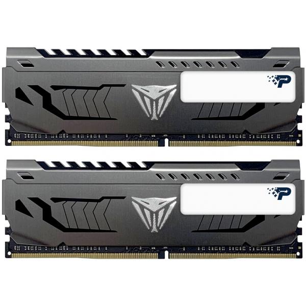 Patriot PVS416G360C8K Viper Steel Dual-Channel Kit, 16GB, DIMM DDR4, 3600 MHz, CL18, 1,35V