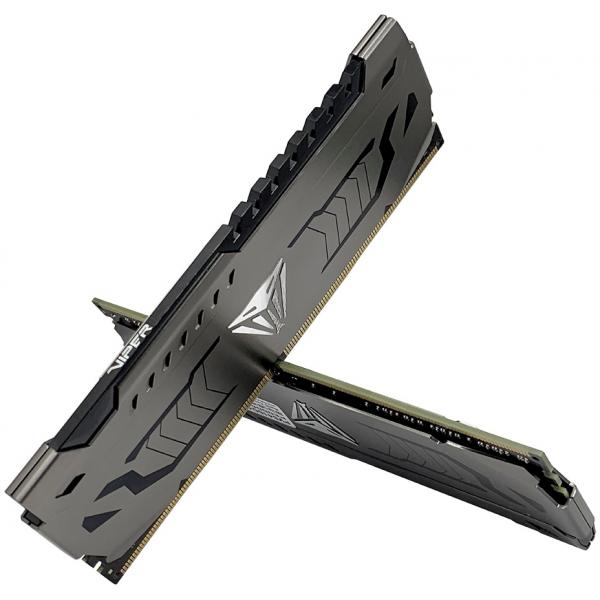 Patriot PVS416G360C8K Viper Steel Dual-Channel Kit, 16GB, DIMM DDR4, 3600 MHz, CL18, 1,35V