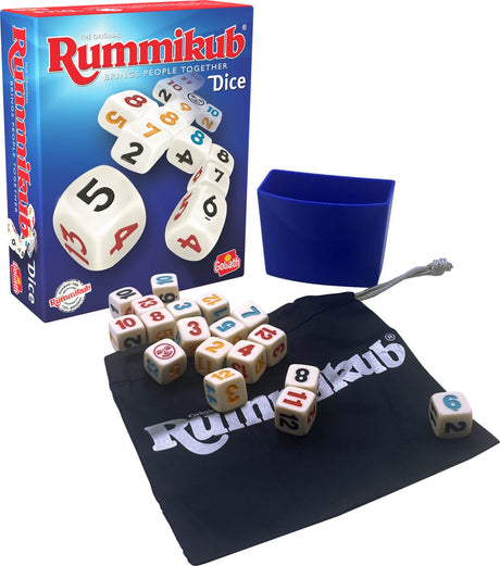 Goliath rummikub ekspres terninger