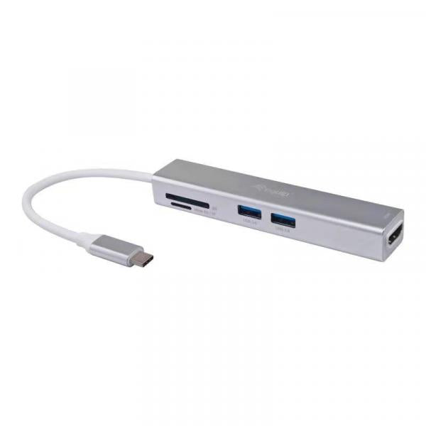 Udstyr 133480usb-c 5in 1 multifunktionel adapter