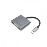 Udstyr 133484 USB-C 4 i 1 dual HDMI-adapter
