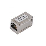 Udstyr 221171 cat.6a skærmet modulær inline-kobling, rj-45, rj-45, sølv