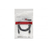 Udstyr 128886 usb 2.0 type-c til a, m m, usb 2.0, 480 mbit s, 3 m, sort