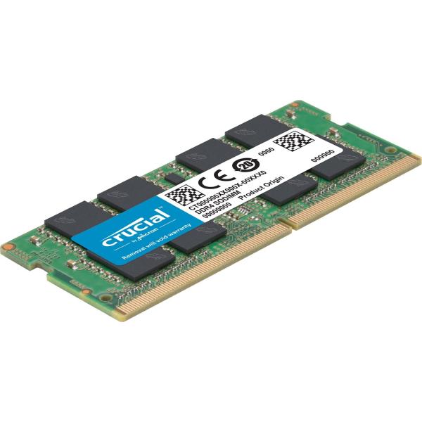 Afgørende CT16G4SFRA32A SO-DIMM, 16 GB, DDR4, 3200 MHz, CL22, 260-PIN-UNBUFFERED