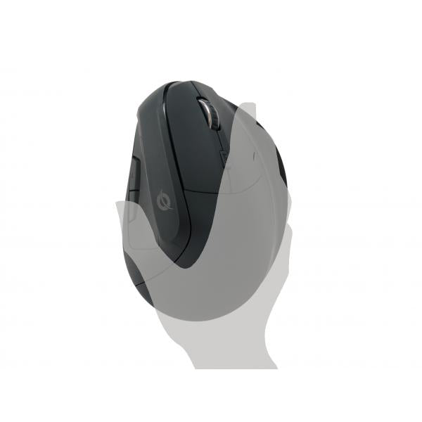 Conceptronic lorcan03b lorcan ergo 6-knaps ergonomisk bluetooth mus, bluetooth, optisk, 1600 dpi