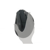 Conceptronic lorcan03b lorcan ergo 6-knaps ergonomisk bluetooth mus, bluetooth, optisk, 1600 dpi
