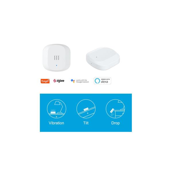 Woox r7081 zigbee vibrationssensor