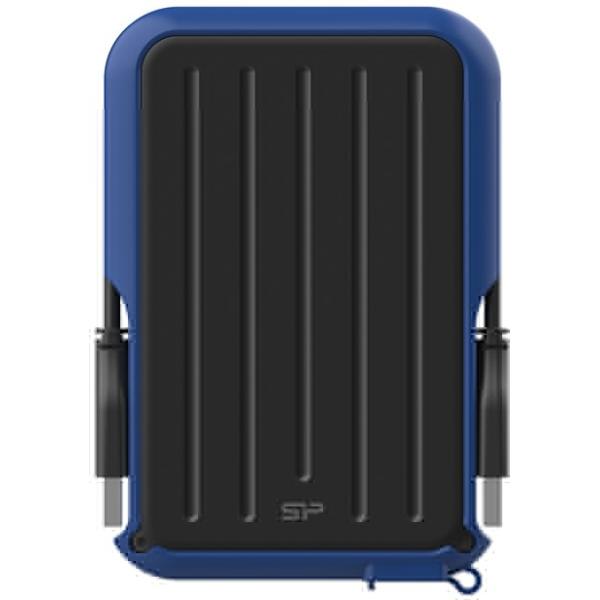 Silicon Power SP010TBPHD66SS3B Armor A66 bærbar HDD, 1 TB, USB3.2 Gen 1, MIL-STD