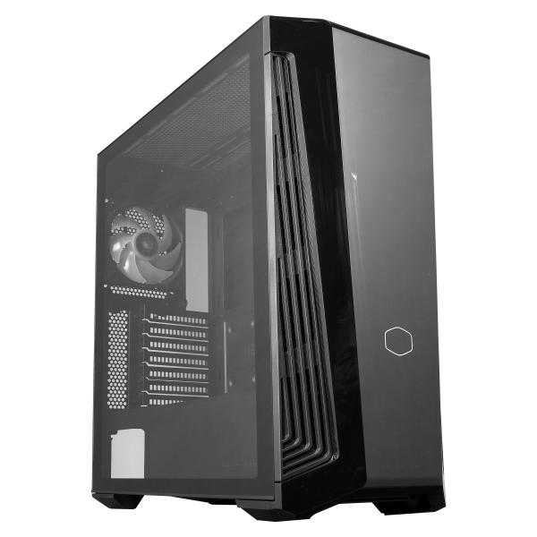 Cooler master mb540-kgnn-s00 masterbox 540, atx, midi tower, vindue, argb hub, 120mm pwm, sort