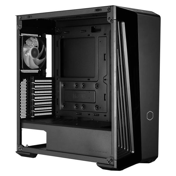 Cooler master mb540-kgnn-s00 masterbox 540, atx, midi tower, vindue, argb hub, 120mm pwm, sort