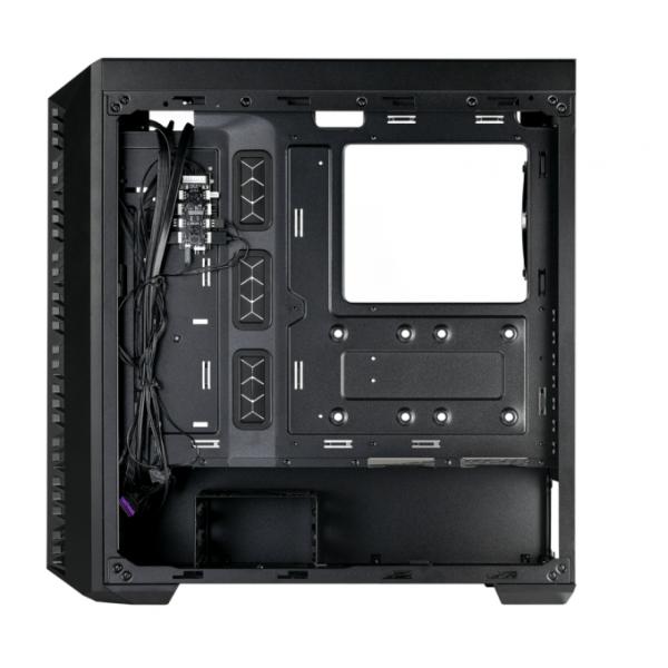 Cooler master mb520-kgnn-s00 masterbox 520 mesh, rød, atx, midi, kant-til-kant gennemsigtigt vindue