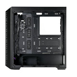 Cooler master mb520-kgnn-s00 masterbox 520 mesh, rød, atx, midi, kant-til-kant gennemsigtigt vindue