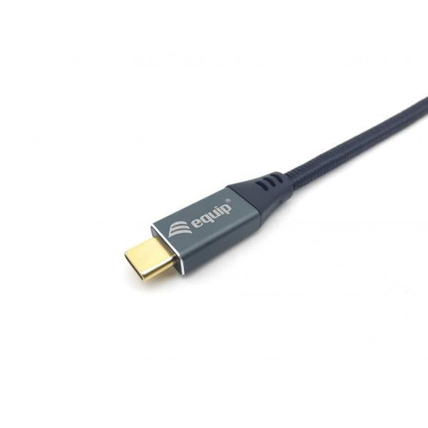 Udstyr 133426 usb-c til displayport-kabel, m m, 1.0m, 4k 60hz, abs shell