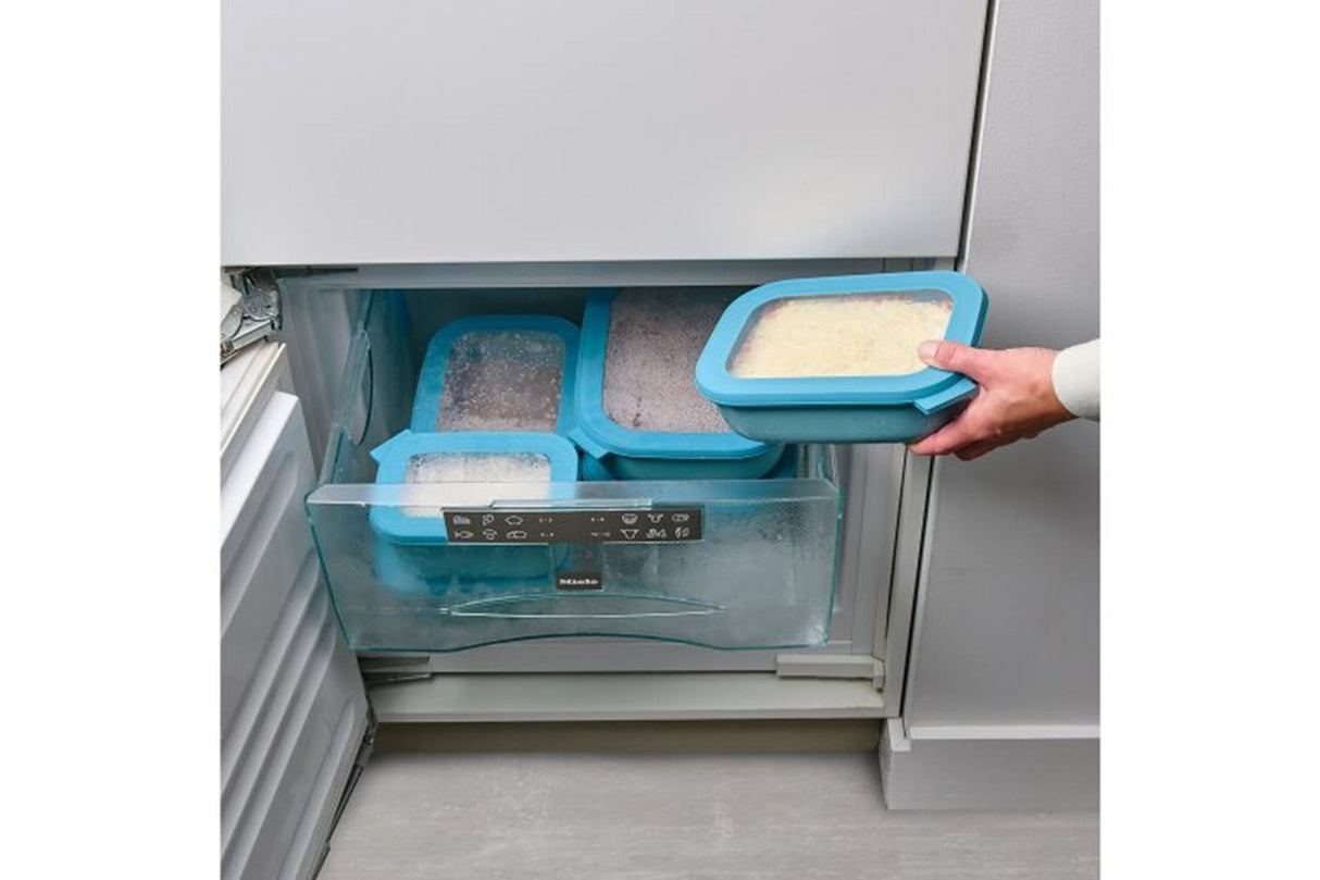 Mepal multi skål cirqula rektangulær 1500ml - nordisk sort 21,2x16,2x8,9cm