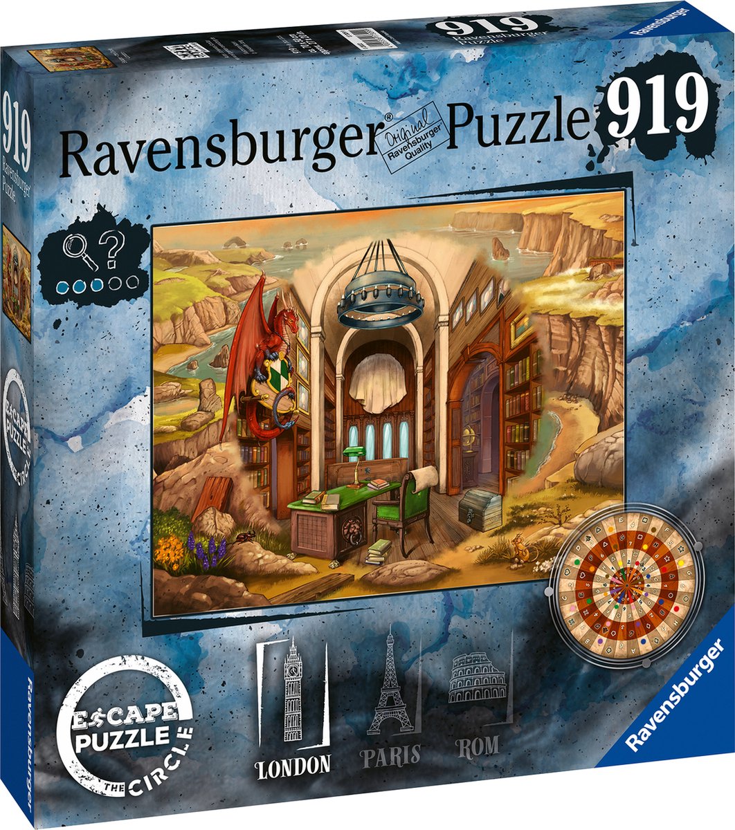 Ravensburger escape the circle puslespil london - puslespil - 920 brikker