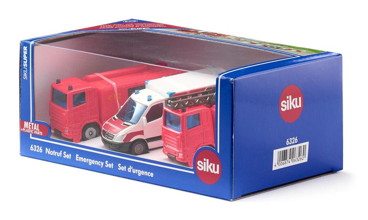 Siku 6326 nødtjenester legesæt 3-delt