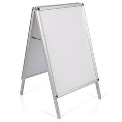 Fortovsskilt bi-kontor hvid 594 x 841 mm (b x h)