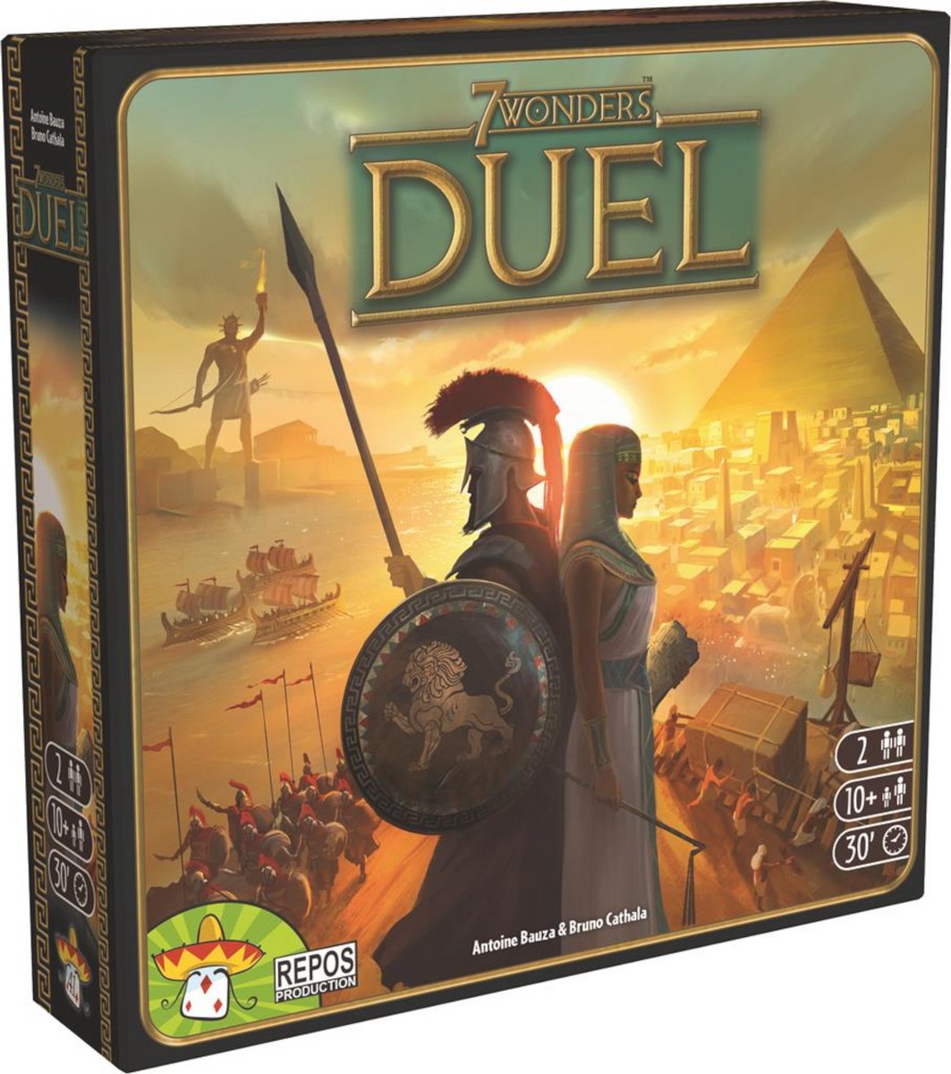 Repos produktion 7 vidundere duel - brætspil
