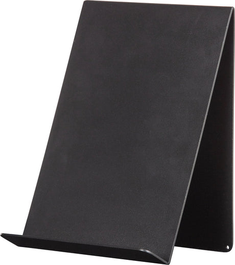 Woood brook boekenstandaard boekenhouder - metaal - zwart - 24x19x14