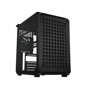 Cooler Master Q500-KGNN-S00 Que 500 fladpack, ATX, Midi-Tower, Glass Window, USB 3.2 Type-C, sort
