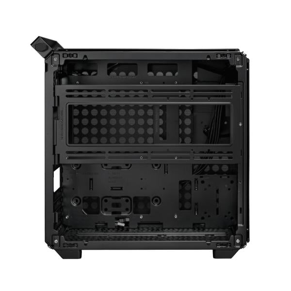 Cooler Master Q500-KGNN-S00 Que 500 fladpack, ATX, Midi-Tower, Glass Window, USB 3.2 Type-C, sort