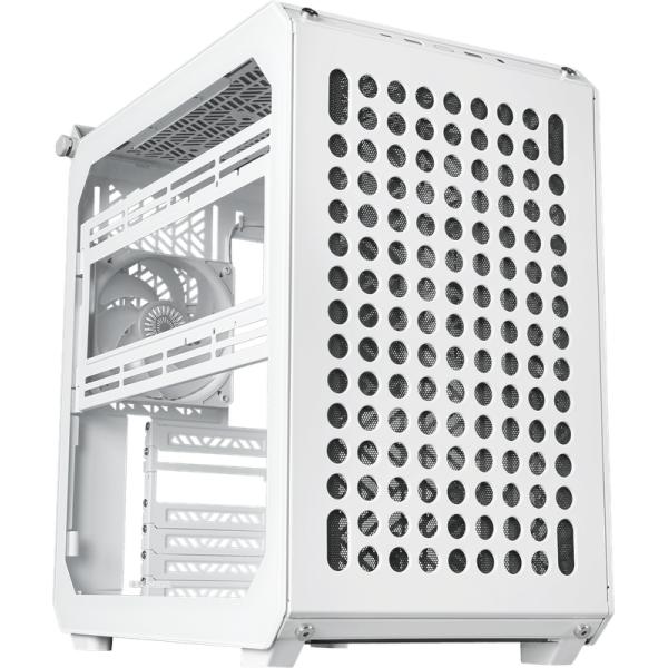Cooler Master Q500-WGNN-S00 Que 500 Flatpack White, ATX, USB 3.2, 120 140 mm, vandkøling klar