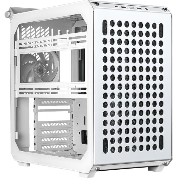 Cooler Master Q500-WGNN-S00 Que 500 Flatpack White, ATX, USB 3.2, 120 140 mm, vandkøling klar