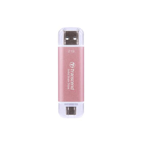 Transcend ts512gesd310p esd310p ekstern SSD, 512 GB, USB 10 Gbps, type C A, 1050 950 MB s, pink