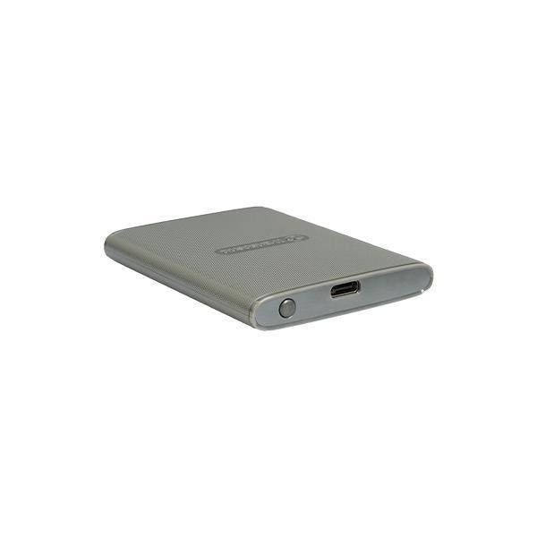 Transcend TS4TESD360C ESD360C External SSD, 4TB, USB Type-C 20 Gbps, 1050 950 MB S 3D NAND, Gray