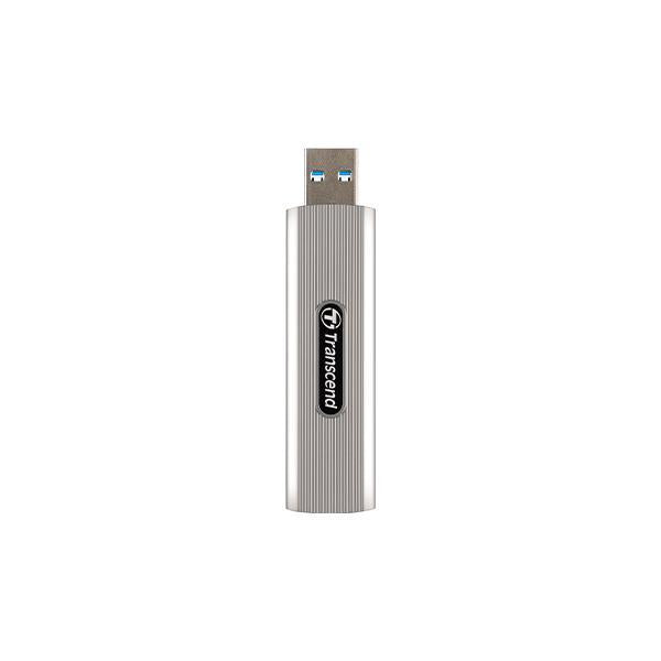 Transcend ts1tesd320a esd320a ekstern SSD, 1 TB, USB 10 Gbps, type-a, 1050 950 MB s, sølv