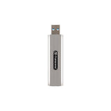 Transcend ts1tesd320a esd320a ekstern SSD, 1 TB, USB 10 Gbps, type-a, 1050 950 MB s, sølv