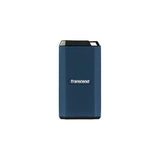Transcend ts4tesd410c esd410c ekstern SSD, 4 TB, USB Type-C, 20 Gbps, 2000 MB s, blå