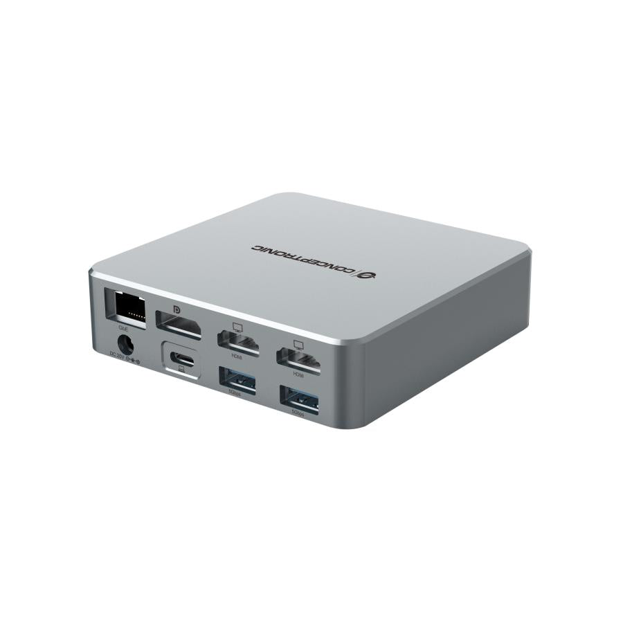 Conceptronic donn25g 15-i-1 display link usb 3.2 gen 2 dockingstation, type-c 10 gbps, usb-a x2