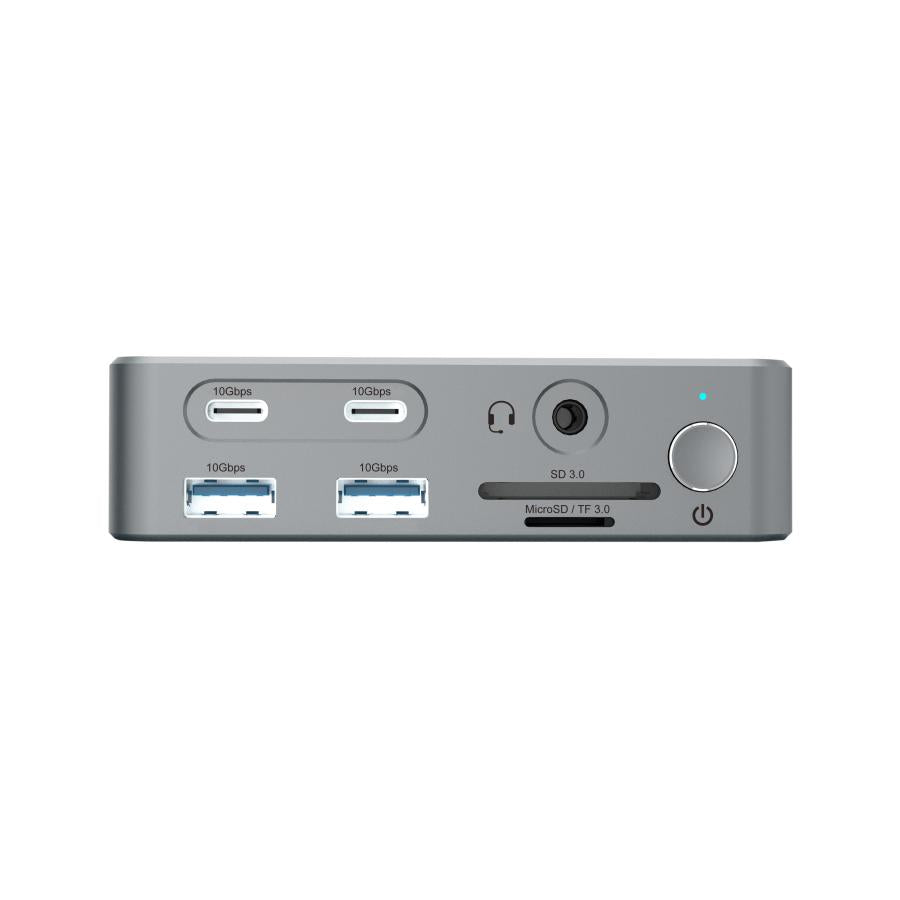 Conceptronic donn25g 15-i-1 display link usb 3.2 gen 2 dockingstation, type-c 10 gbps, usb-a x2