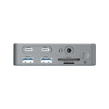 Conceptronic donn25g 15-i-1 display link usb 3.2 gen 2 dockingstation, type-c 10 gbps, usb-a x2