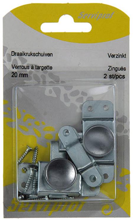 Mack 1014105 - 2 håndsving galvaniseret a 20 - b 13 mm | 5 stk