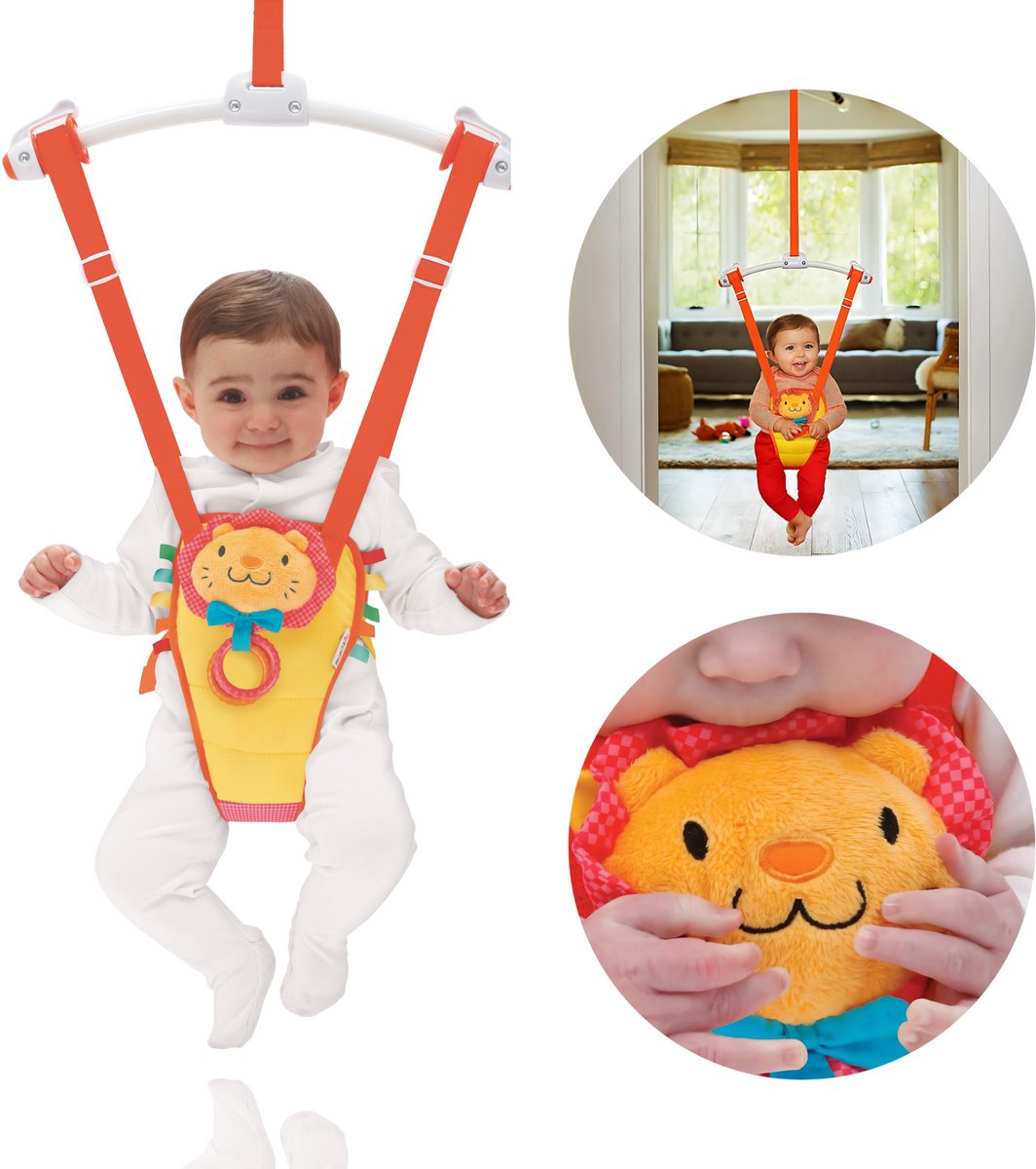 Munchkin babygynge - hoppeleg - af udsmider - babygynge til døren - udsmider - gyngestol