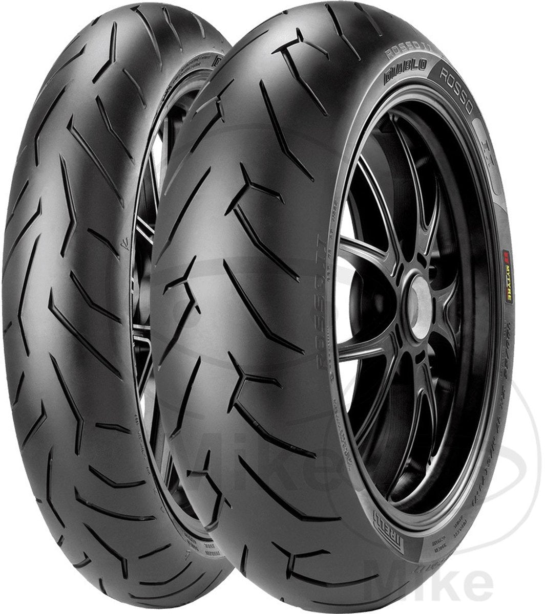 Pirelli motorcykeldæk diablo rosso ii k 120 70zr17