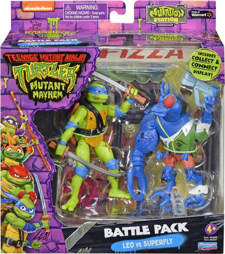 Teenage mutant ninja turtles - leonardo vs. superfly