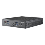 Shuttle ds50u xpc slim barebone pc, intel celeron 7305, ddr5, 2,5gbit + 1gbit, blæserløs, 24 7, 90 w