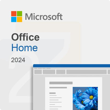 Microsoft microsft ep2-06798 office home 2024 esd, ingen medier, 1 bruger, eurozone