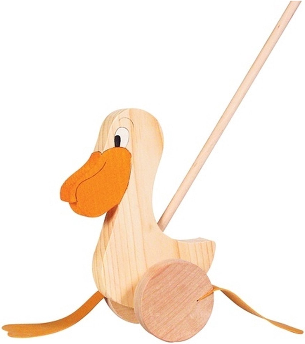 Goki pinderulle: pelikan h21cm, pind l60cm, 1+
