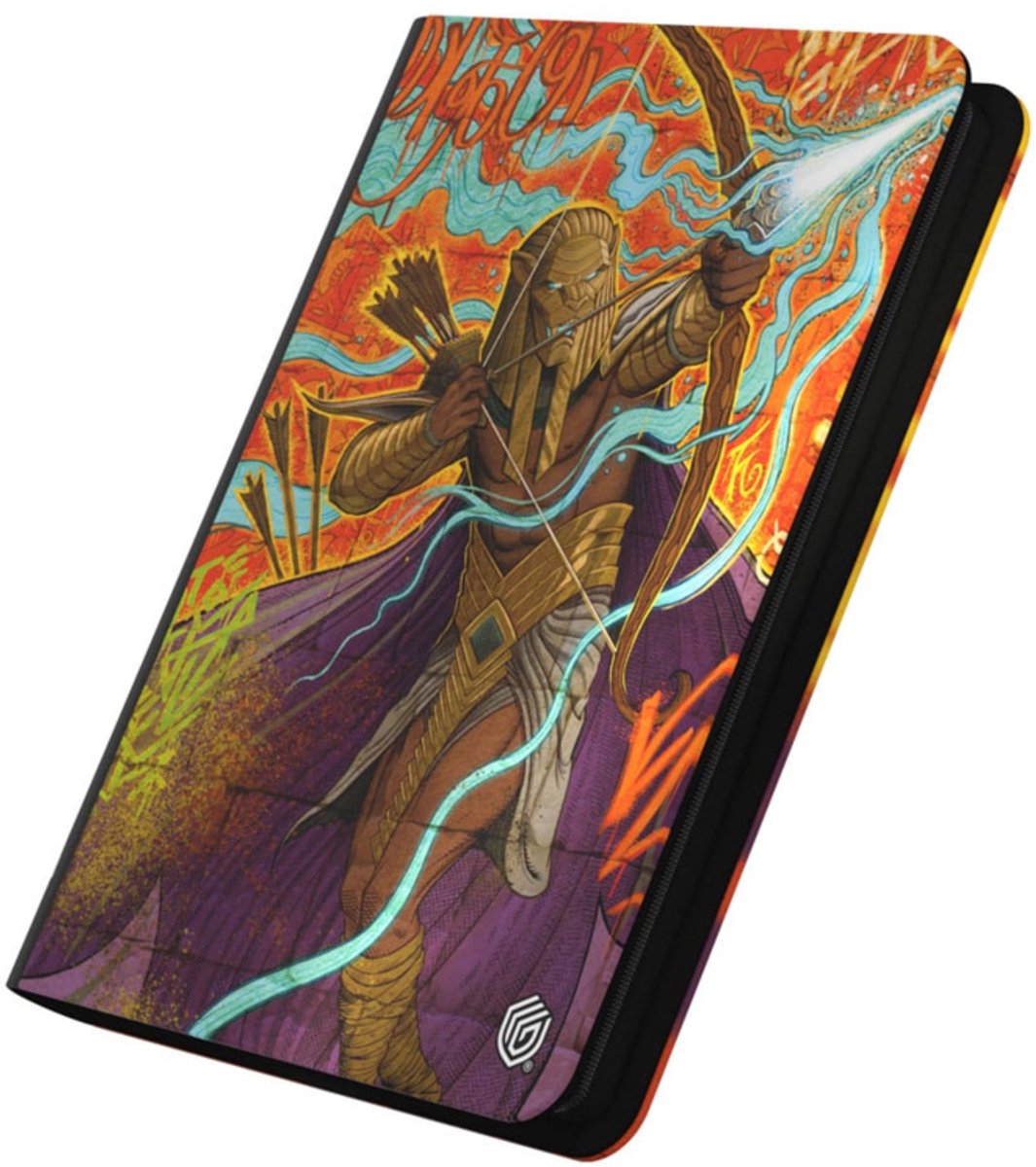 Ultimate guard zipfolio 360 xenoskin magi: samlingen ''aetherdrift'' - design 3