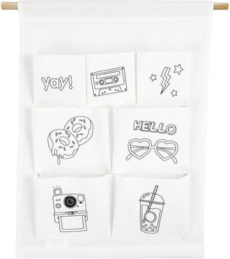 Creativ virksomhed https: www.cchobby.nl hanging-organizer-h-46-cm-w-34-cm-145-gr-white-1-piece