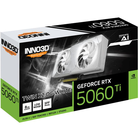 Inno3d n506t2-08d7x-193075w geforce rtx™ 5060 ti 8gb twin x2 oc hvid