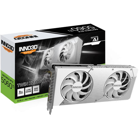 Inno3d n506t2-08d7x-193075w geforce rtx™ 5060 ti 8gb twin x2 oc hvid