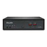 Shuttle dn11h7 slim ai pc, intel core ultra 7 155h, intel arc-grafik, ddr5, hdmi, dp, 4x 2,5g lan