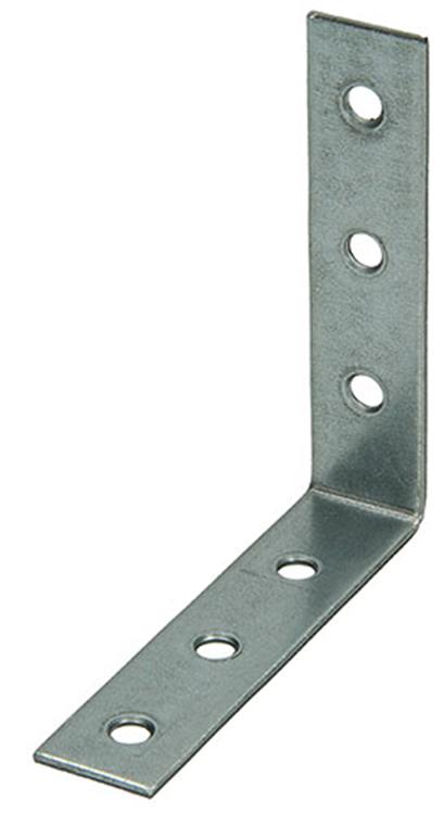 1014301 - 8 foldede firkanter galvaniseret 85x85x20mm | 10 stk